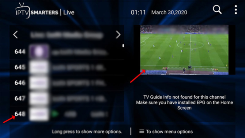 IPTV Smarters step 7