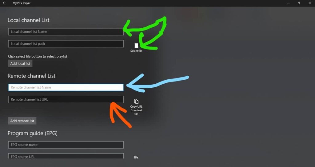 My IPTV Player step 4
